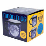 Moon gift mug that changes with heat! Showing gift box.