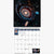 Page of The Universe 2027 Astronomy Space Wall Calendar Hubble space gift by Grant Collier