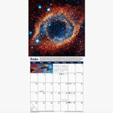 Page of The Universe 2027 Astronomy Space Wall Calendar Hubble space gift by Grant Collier