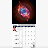 Page of The Universe 2027 Astronomy Space Wall Calendar Hubble space gift by Grant Collier