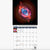 Page of The Universe 2027 Astronomy Space Wall Calendar Hubble space gift by Grant Collier