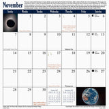 Page of The Universe 2027 Astronomy Space Wall Calendar Hubble space gift by Grant Collier