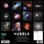 Back of Images From the Hubble Space Telescope 2023 Wall Calendar