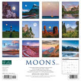 Back of Moons 2023 Wall Calendar