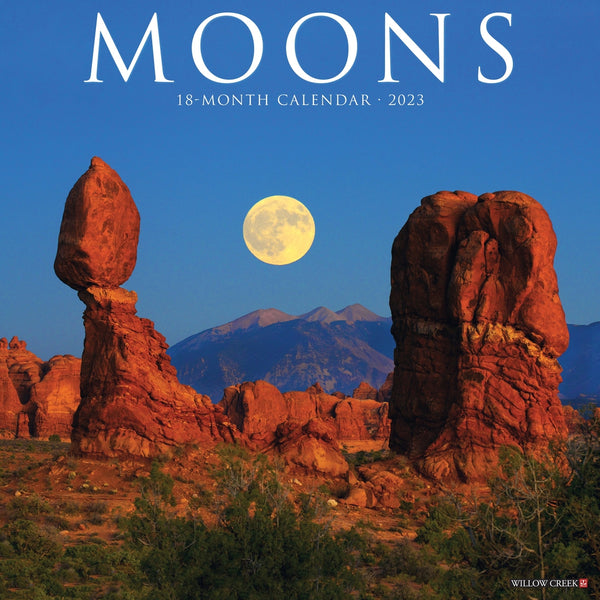 Front of Moons 2023 Wall Calendar