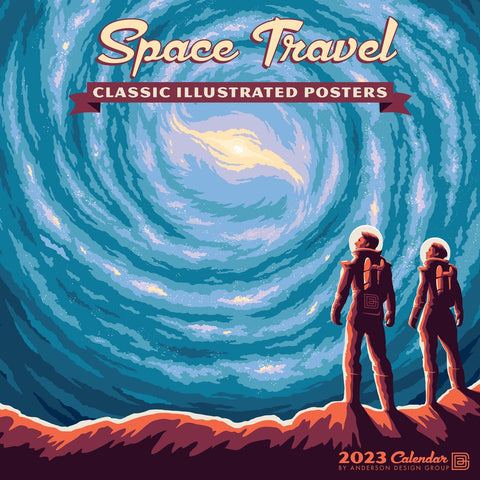 Front of Space Travel 2023 Wall Calendar