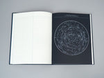 Inside lined space notebook page of Princeton Architectural Press Observer's Notebook: Astronomy, with diagram of the constellations of the southern hemisphere.