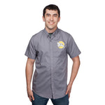 Firefly shirt for men. Gray with emblem.