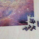 James Webb Space Telescope wooden jigsaw puzzle of the Carina Nebula! A beautiful space puzzle and image from the JWST!