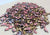 A uniqe round Mars puzzle made from wood, with oddly shaped pieces including special pieces an alien, Curiosity Rover, a spaceship and more! A round space-themed planet puzzle gift.
