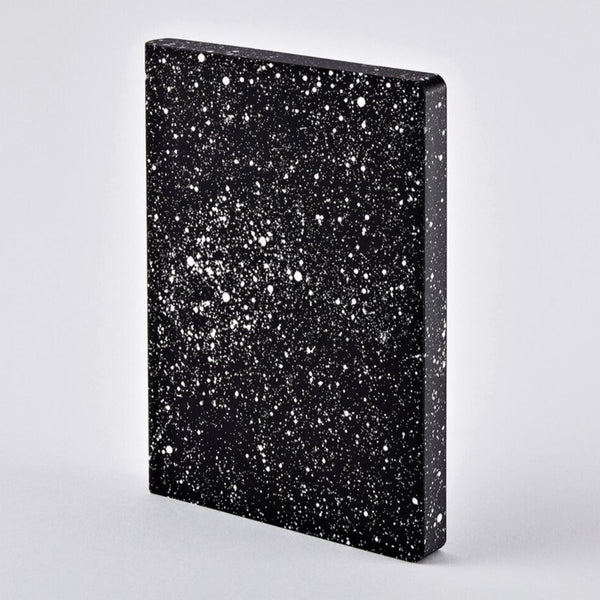 Leather milky way notebook! Designer space notebook by Nuuna Notebooks