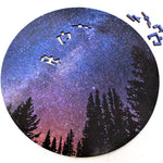 The Best space puzzle! Wooden puzzle of the Milky Way Galaxy and stars.