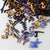 A beautiful space themed puzzle of Milky Way Galaxy at night. Made of wood. Bewilderness brand.