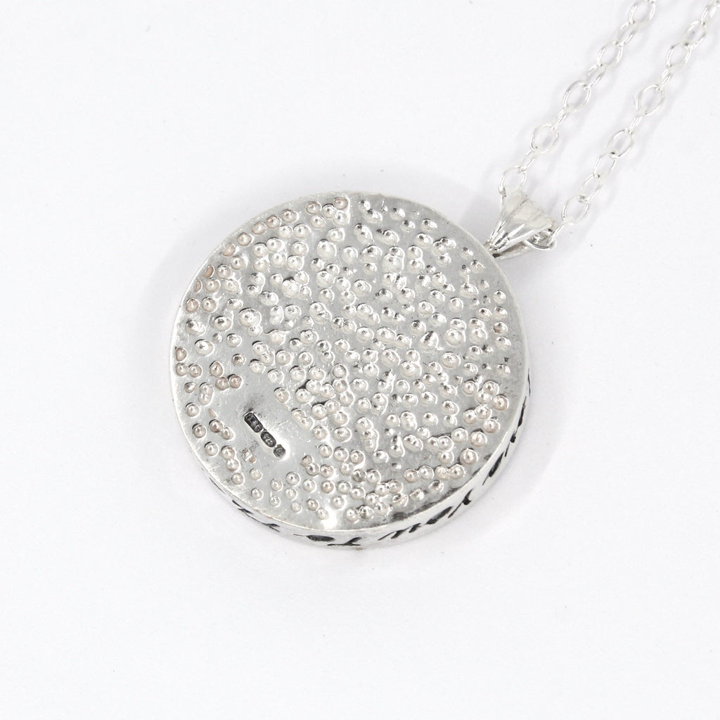 I Love You To The Moon And Back - Moon Meteorite Necklace