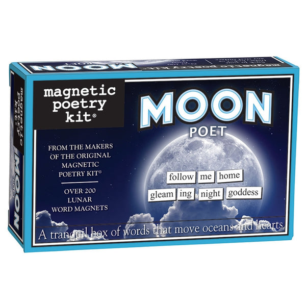 Moon Poet Magnetic Poetry Kit Word Magnets Set Moon gift