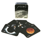 Chronicle Books Moon cards deck with NASA moon photos of moon and lunar lander