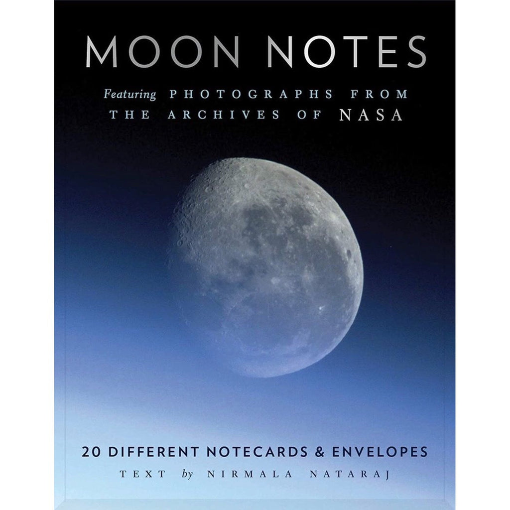 Moon Note Cards Moon Notes Notecard Set - Moon Greeting Cards with NASA Space Photos ...