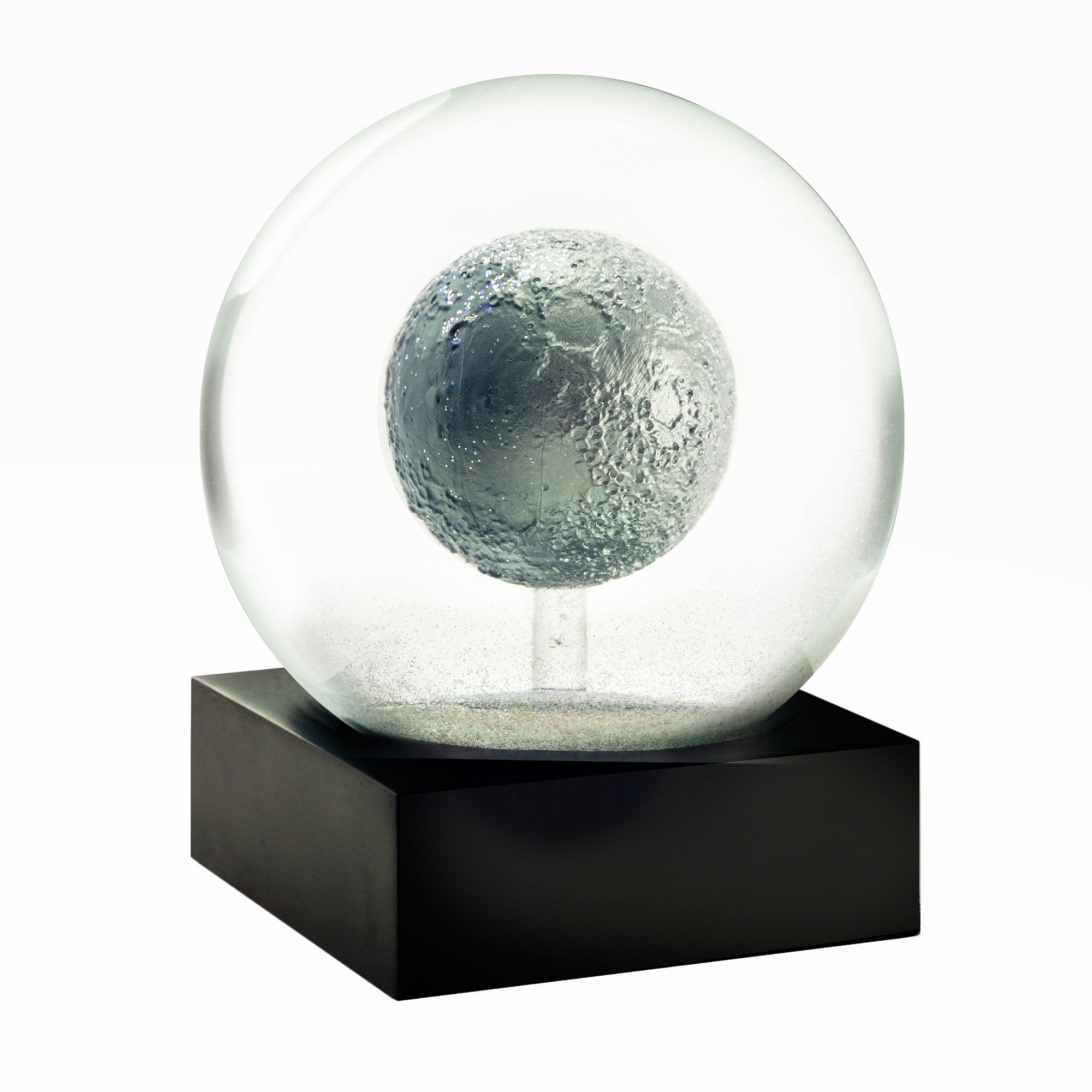 Moon Snow Globe - Glass Globe with Gift Box - Moon Themed