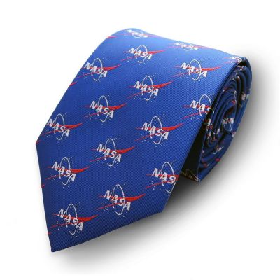 Blue NASA Tie