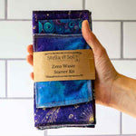 Zero Waste Earth Friendly Kitchen Starter Kit, Outer Space & Celestial