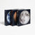 Outer space puzzle set from Four Point Puzzles! Showing the Moon puzzle, the Earth puzzle and the Mars planet puzzles