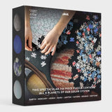 Backmof box for Pikkii 8 planets solar system puzzle gift for space lovers