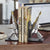 Retro space age bookends that look like Flash Gordon ray guns! From Pendulux.