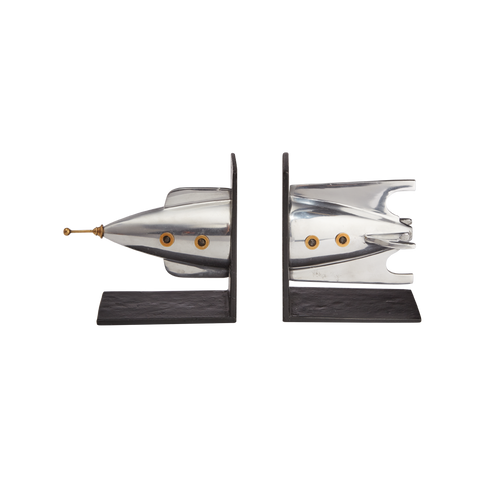 Rocket Bookends Rocket Bookends - Pendulux - Rocket Gift/Space Themed Decor – The ...