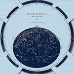 Front cover of constellation wheel book. See the star map tonight with this easy to use constellation wheel notebook!
