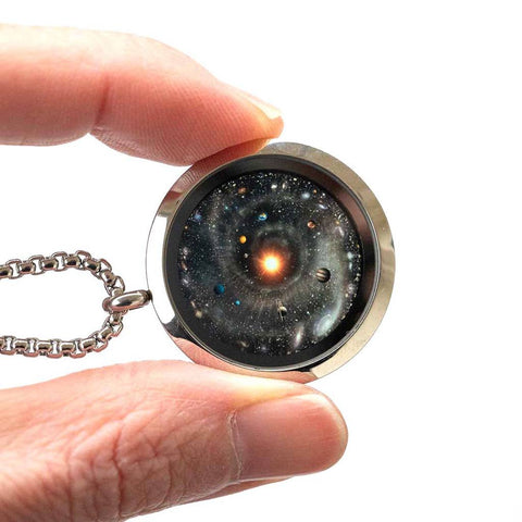 Universe necklace - unique space gift